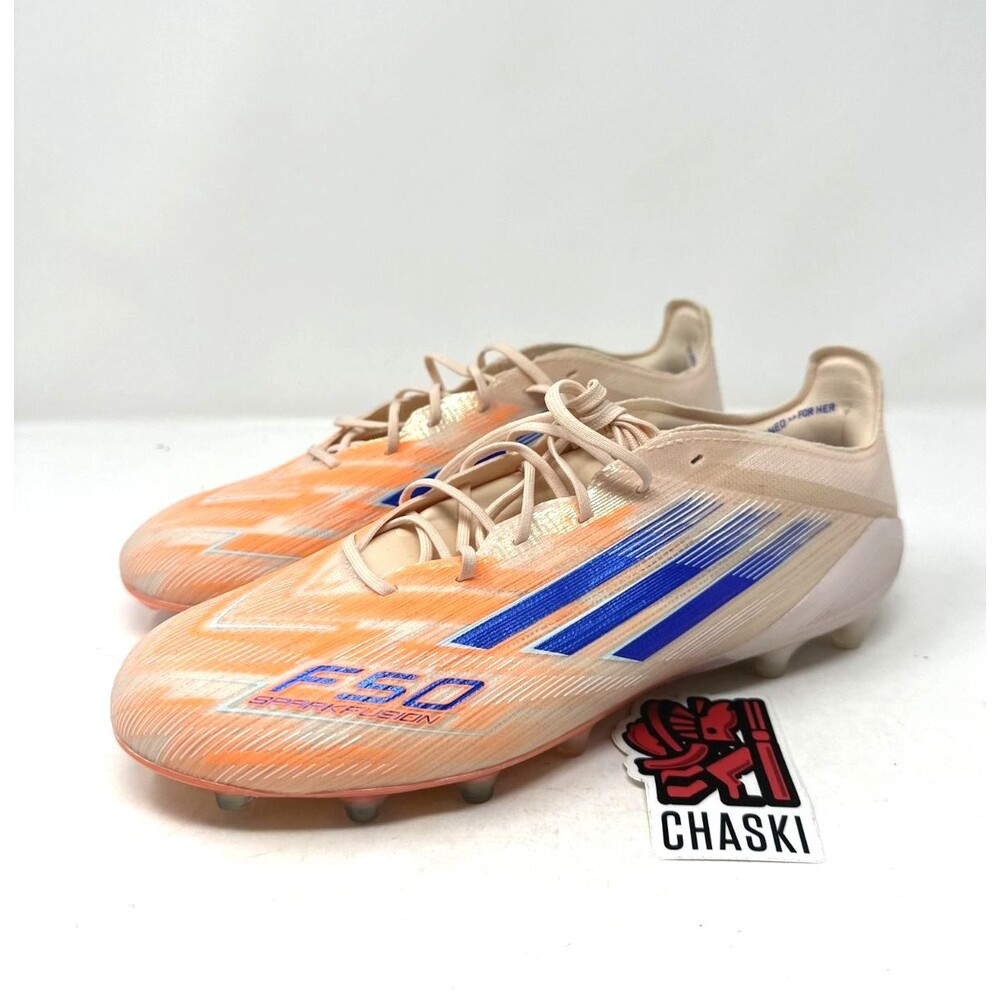 Adidas F50 Sparkfusion Elite Low JS4378 FG/AG Soccer Cleats Women's 9.5 NEW